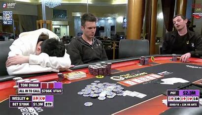 big poker loss at Hustler Casino live
