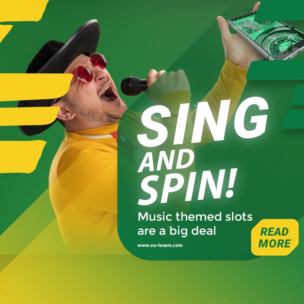 Sing and Spin! A Revolução dos Caça-Níqueis Temáticos de&nbsp;Música